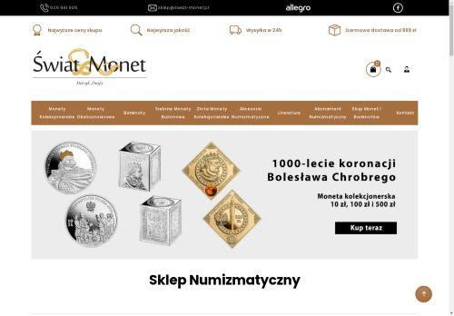 Świat Monet Sklep Numizmatyczny Patryk Żmija